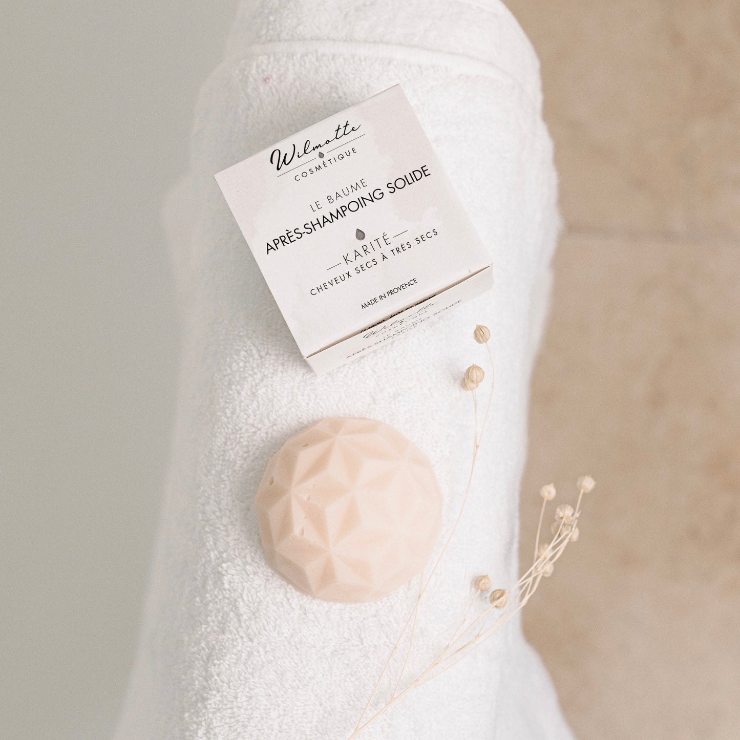 Baume Après-Shampoing Solide - Karité