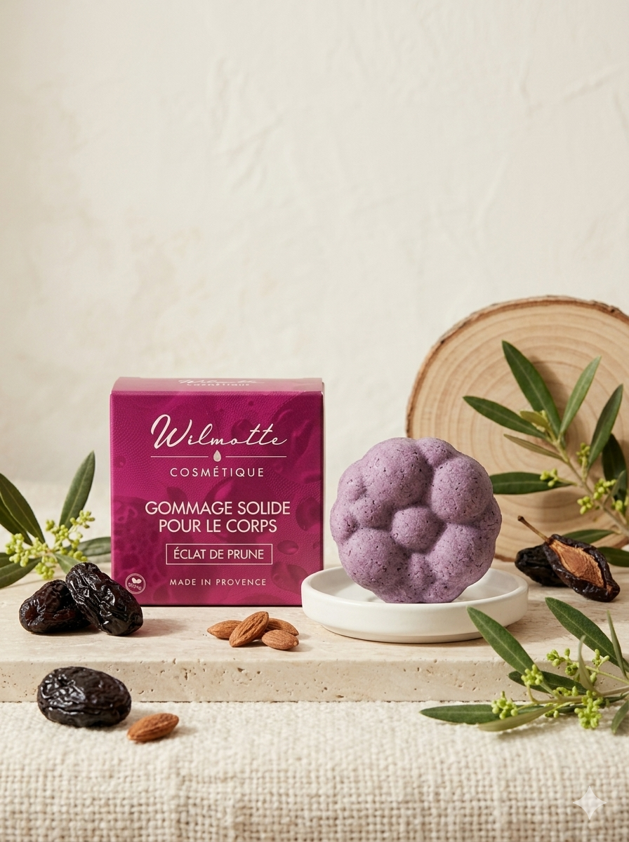Gommage Solide Corps - Éclat de prune